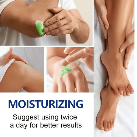 GSWP Urea Salicylic Acid Hand & Foot Moisturizing Cream, Containing Aloe Vera & Tea Tree Oil, Nourishes Dry Skin. 60g/120g