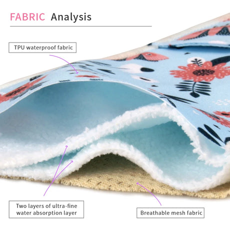 BIAI Anti-bacterial Sanitary Napkin Washable Menstrual Pads Reusable Sanitary Towel Breathable Sanitary Pad For Women Lady