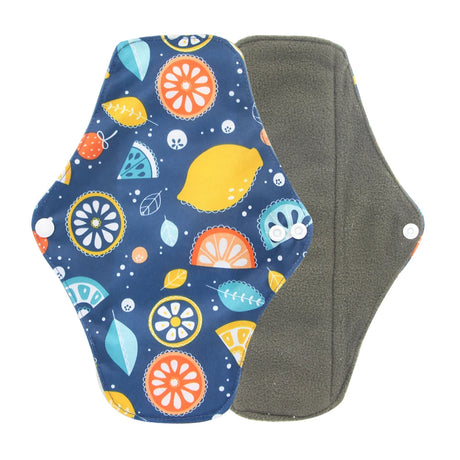 Washable Menstrual Pad Panty Liner Reusable Cloth Sanitary pad Hygienic and Soft Washable Charcoal Menstrual