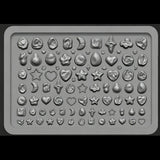Ocean Themed Silicone Nail Art Mold Baroque Pearl Love Summer Beach Shell Conch Starfish Pattern 3D Carving Template Mold