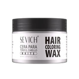 Temporary Hair Color Wax Coloring Styling Pomade Mild White Covering Nourishing Hair Clay Color Cream Gel Hair Dye Mud Easy Wash