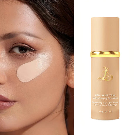 Four-In-One Color-Changing Liquid Foundation,With Spf50+