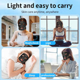 7 Color LED Face Mask with Neck Wireless Portable Red Light Therapy for Anti-Aging, Wrinkles, Skin Rejuvenation, Home Use