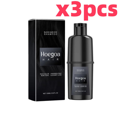 Herbal Hair Dye Shampoo Nourishing Repair Scalp Long Lasting Black Brown Red Puple Color Hair Color Shampoo Home Use Women Men