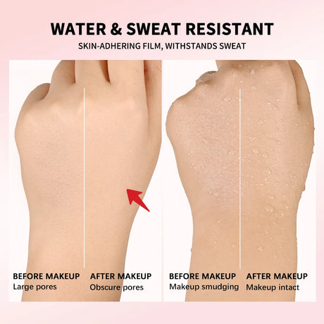 Blur Stick Invisible Pore Primer Waterproof Face Primer Makeup Base Oil-control Matte Smooth Fine Lines Isolation Barrier Primer