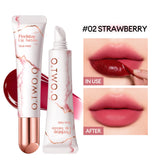 O.TWO.O Peel-Off Lip Stain Lipstick 48H Color-Lock Highly Pigmented Waterproof Non-stick Cup Lip Care Peel-Off Lip Tint Makeup