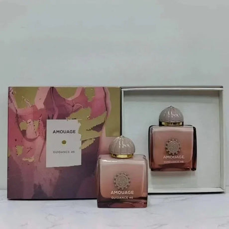 AMOUAGE Perfume Collection: Guidance 46, Interlude & Lilac Love 100ml Unisex Eau De Parfum, Luxury Woody Oriental Arabian Scent