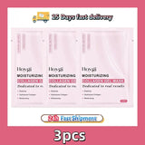 Pink Bio Collagen Gel Salmon Pdrn Face Mask Deep Hydrating Overnight Moisturizing Hydrogel Jelly Face Sheeets Balance Skin Tone