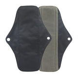 Washable Menstrual Pad Panty Liner Reusable Cloth Sanitary pad Hygienic and Soft Washable Charcoal Menstrual