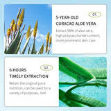 SADOER Exfoliating Aloe Vera Gel Facial Cleanser Deep Cleansing Exfoliant Gentle Moisturizing Face Exfoliation Facial Exfoliator