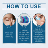 Collagen Firming Eye Mask Anti Dark Circles Nourishing Eyes Bags Removal Fade Fine Lines Repair Lifting Moisturizing Eye Patches