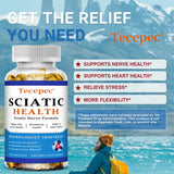 Relieve Sciatica Capsules - Relieve Pain, Improve Flexibility, Support Nerve and Joint Health, Relax Muscles
