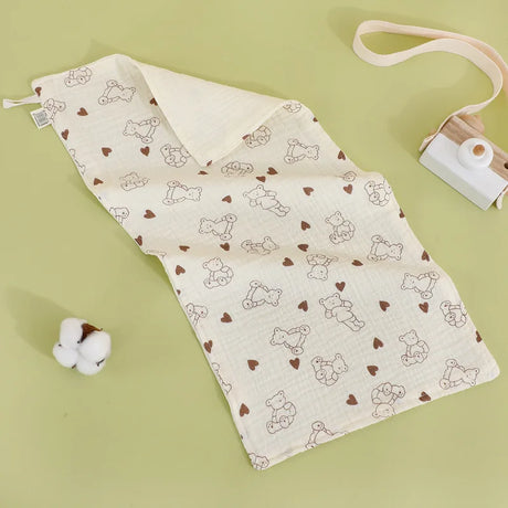 25x50cm Baby Six-layer Pure Cotton Gauze Small Towel Face Towel Square Towel Mouth Towel Baby Washcloth