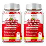 Magnesium Glycinate Gummies - Improve Sleep, Promote Physical and Mental Relaxation, and Reduce Leg Cramps and Muscle Pain