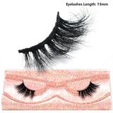 Half Lashes Short Mink Eyelashes Fluffy Soft False Eyelashes Wispy Cross Strip Eye Lashes Natural Mink Eyelash Extension Makeup