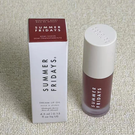 Summer Friday's Lip Balm Moisturizing Mirror Lip Gloss Lip Vanilla Pink Sugar Coffee Cake Smell Lipstick Transparent Makeup Oil