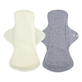 4pcs Reusable Menstrual Pads Graphene Lining Cloth Menstrual Incontinence Pads Reusable Sanitary Mama Panty Liners