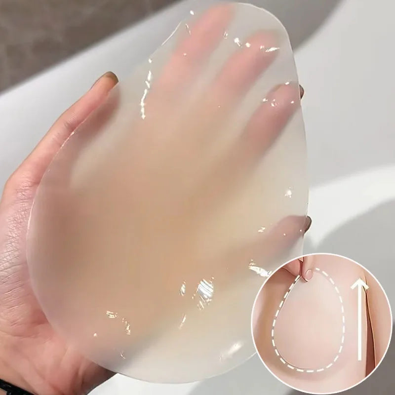 Seamless Silicone Thin Nipple Cover Invisible Waterdrop No Glue Sticky Bra Sticker Nubra Stickers Lifting Breast Pads Pasties