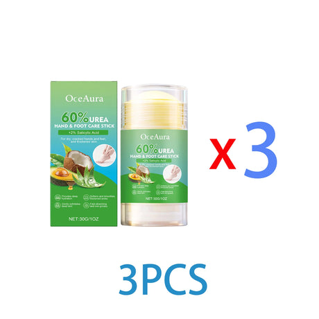 Hand and Foot Balm Stick with Beeswax for Dry Cracked Skin Soothing Repairing Rough Heels Hands Non Greasy Travel Size 30g
