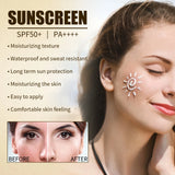 SPF 50 Face Sunscreen Non Lightweight Rice Probiotic Brightening Greasy UV Protection Moisturizing Cream for Sensitive Skin