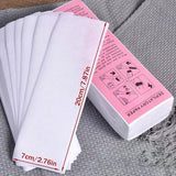 10/50/80/100Pcs Wax Paper Professional Hair Removal Waxing Strips Non-woven Fabric Waxing Papers Depilatory Beauty Tool Removal