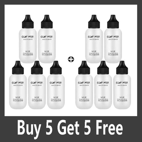 Matte Face Liquid Foundation Goat Milk Cream Natural Whitening