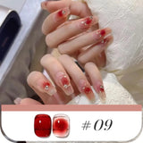 MIANEL 10ML Pure Desire Blush Jelly Gel Nail Polish 2026 New Ice Clear Nude Clear Nail Polish Pink Nails 1-9pcs