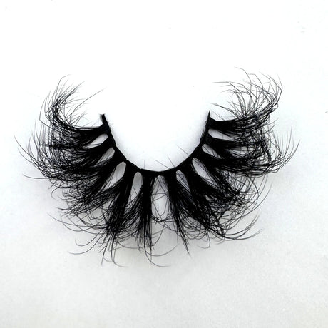 7 Pairs Fluffy Lashes 10-25mm 3D Mink Lashes Long Thick Natural False Eyelashes Wholesale Lashes Vendors Makeup Mink Eyelashes