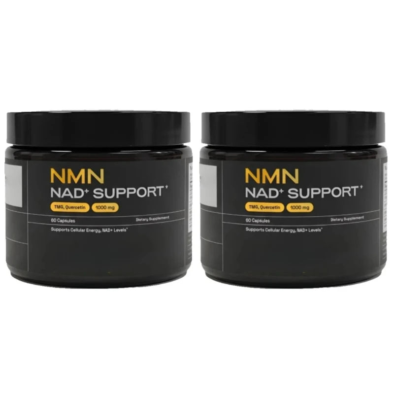NMN NAD+ Support Capsules 1000mg with TMG & Quercetin Energy Support Wellness Supplement 60 Capsules