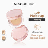 Mistine Foundtion Air Cushion with Natural Dewy Finish Makeup Moisturize Nourish Powdered Cream for Combination Skin 13g 1pc