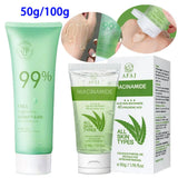 Moisturizing Aloe Gel Oil Control Basic Moisturizing Repair and Shrink Pores Moisturize Tender Skin After Sunning 50g/100g
