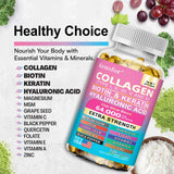 Complex Collagen Capsules, Brighten Skin Tone, Helps Joint, Cartilage & Cardiovascular, Hair, Nails, Digestive Health Supplement