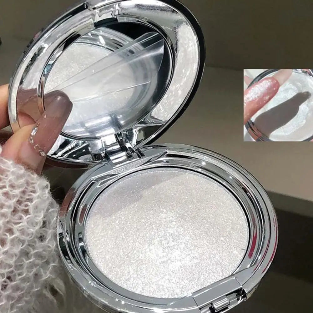 Diamond Highlighter Powder Palette Waterproof High Gloss Glitter Body Highlight Eyeshadow Face Contour Illuminator Makeup