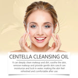 Centella Cleansing Oil Facial Makeup Remover Moisturizing Face Refresher Cleaning Centella Asiatica Extract Vitamin E Skin Oil